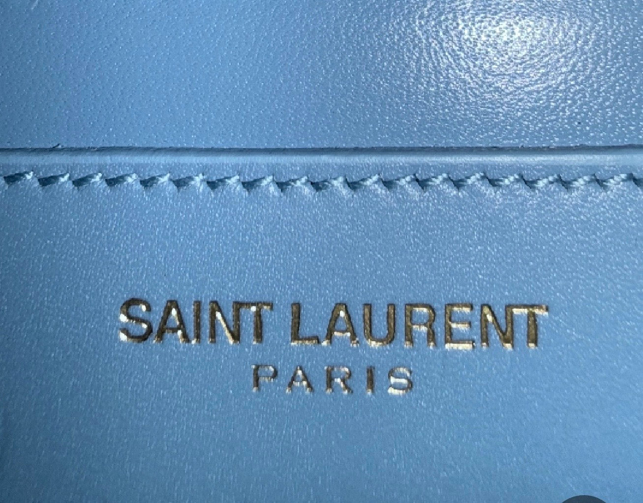Leather clutch, Saint Laurent Cassandre Monogram