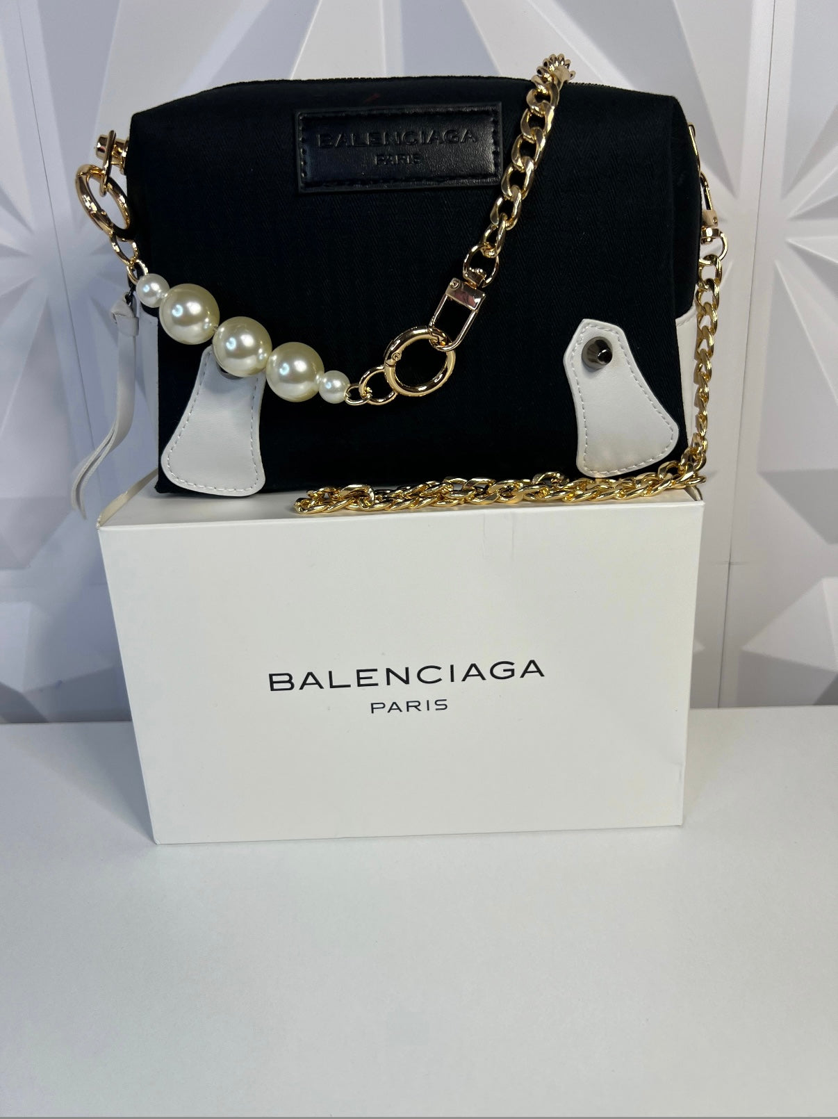 Canvas crossbody bag, Balenciaga Paris